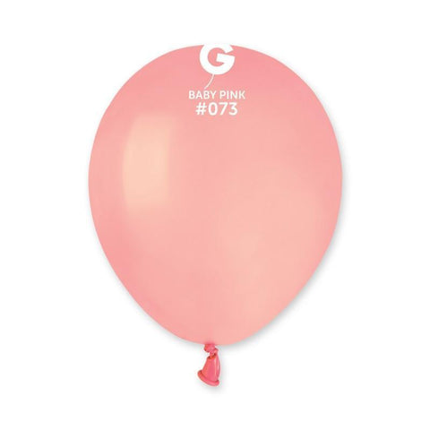 Solid Balloon Baby Pink A50-073. 5 inch - Lift balloons 