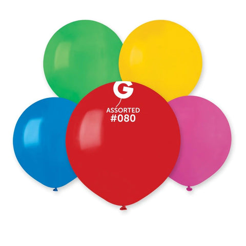 Solid Balloon Classic Assorted G150-080    19 inch - Lift balloons 