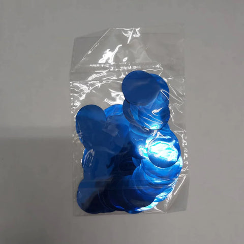 Confetti Foil Blue - (2.5 cm). B525B