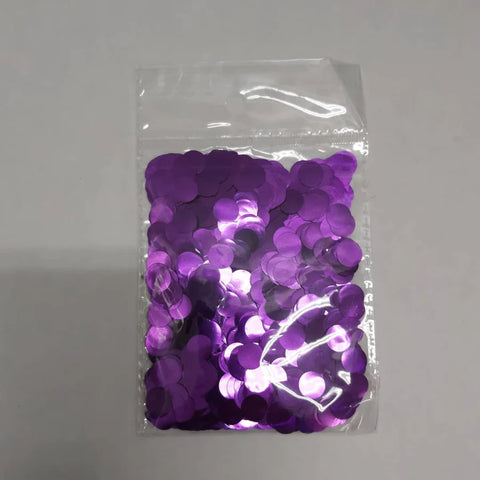 Confetti Foil Purple - (1 cm). B525A
