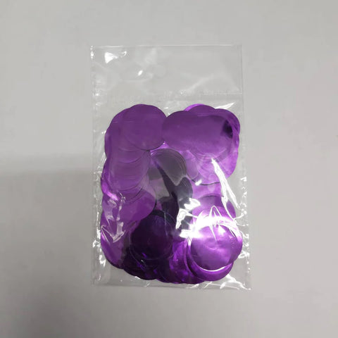 Confetti Foil Purple - (2.5 cm). B525B