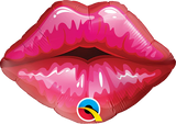 Red Kissey Lips 14" - (Flat). 40213