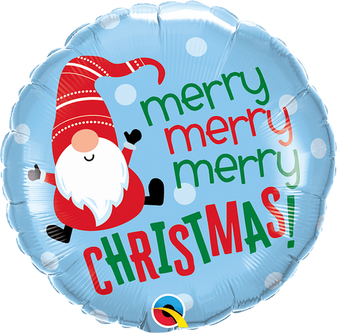Merry Christmas Gnome 18´ - Lift balloons 
