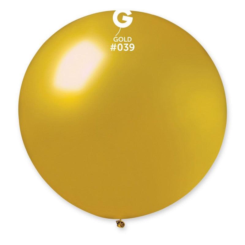 Metallic Balloon Gold GM30-039   31 inch - Lift balloons 