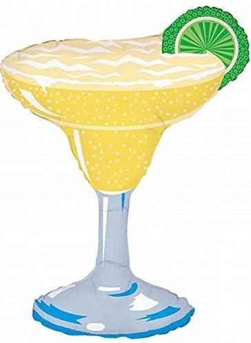 Margarita Glass Foil 36" - (Single Pack). 15437