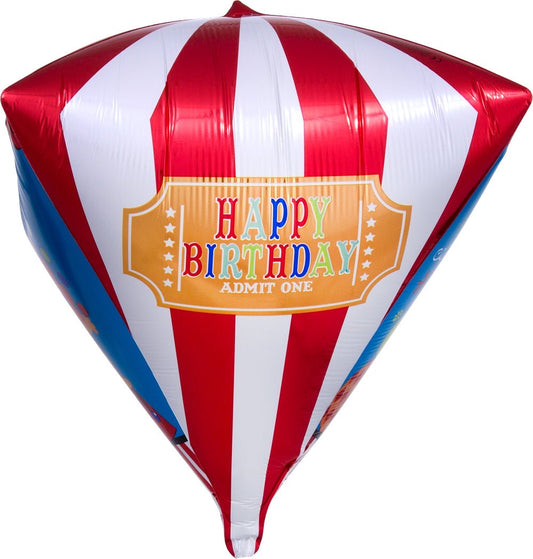 Carnival Birthday Diamondz 15" - (Single Pack). 3565801