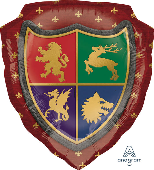 Medieval Shield Super Shape 27" - (Single Pack). 3902601