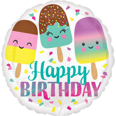 Happy Ice Cream 17” - Lift balloons 