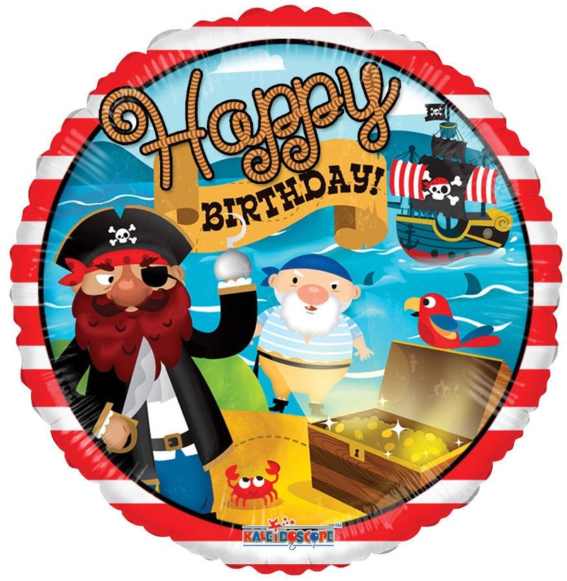 18″ Birthday Pirate Trausre - (Single Pack). 19705-18