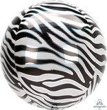 Orbz Zebra Print 15" - (Single Pack). 4210701