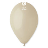 Solid Balloon Latte #084 - 12 inch - Lift balloons 