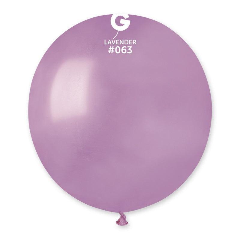 Metallic Balloon Lavender GM150-063   19 inch - Lift balloons 