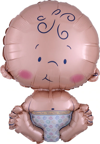 Welcome Baby 16" X 24" - (Single Pack). - Lift balloons 