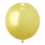 Metallic Balloon Mustard GM150-056  19 Inch - Lift balloons 