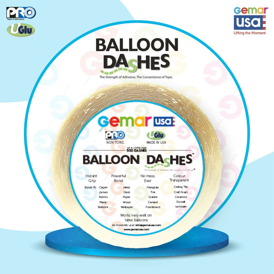 Gemar Uglu Dashes Pro 500 Units Per Roll - Lift balloons 
