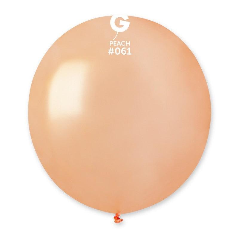 Metallic Balloon Peach GM150-061  19 inch - Lift balloons 