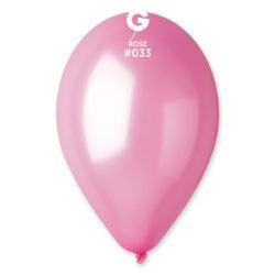 Metallic Balloon Rose GM110-033   12 inch - Lift balloons 