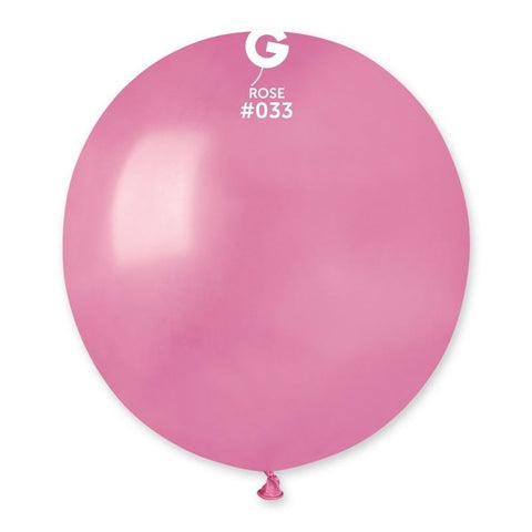 Metallic Balloon Rose GM150-033   19 inch - Lift balloons 
