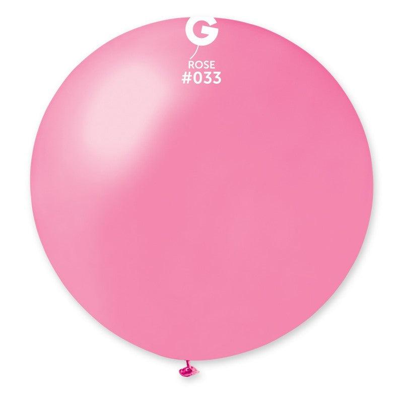 Metallic Balloon Rose GM30-033   31 inch - Lift balloons 
