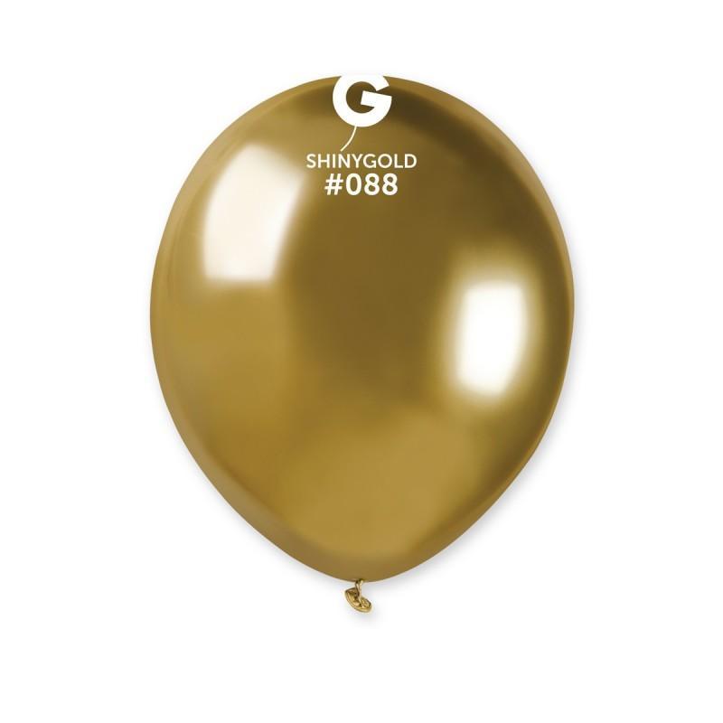 Shiny Gold Balloon AB50-088   5 inch - Lift balloons 