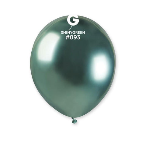 Shiny Green Balloon AB50-093     5 Inch - Lift balloons 