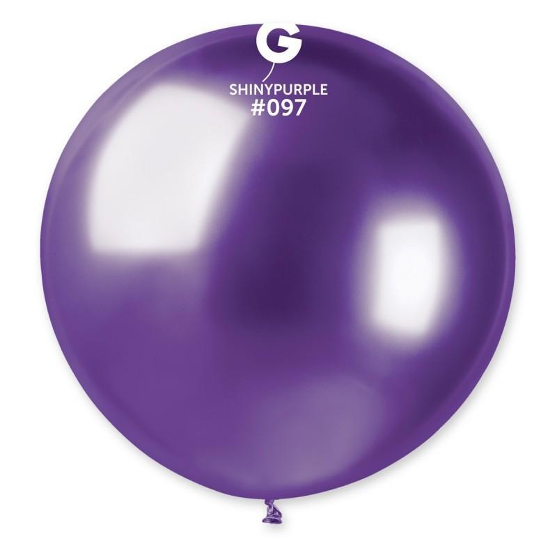 Shiny Purple Balloon GB30-097   31 inch - Lift balloons 