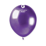 Shiny Purple Balloon AB50-097    5 inch - Lift balloons 