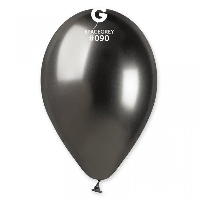 Shiny Space Grey Balloon GB120-090 13 inch - Lift balloons 