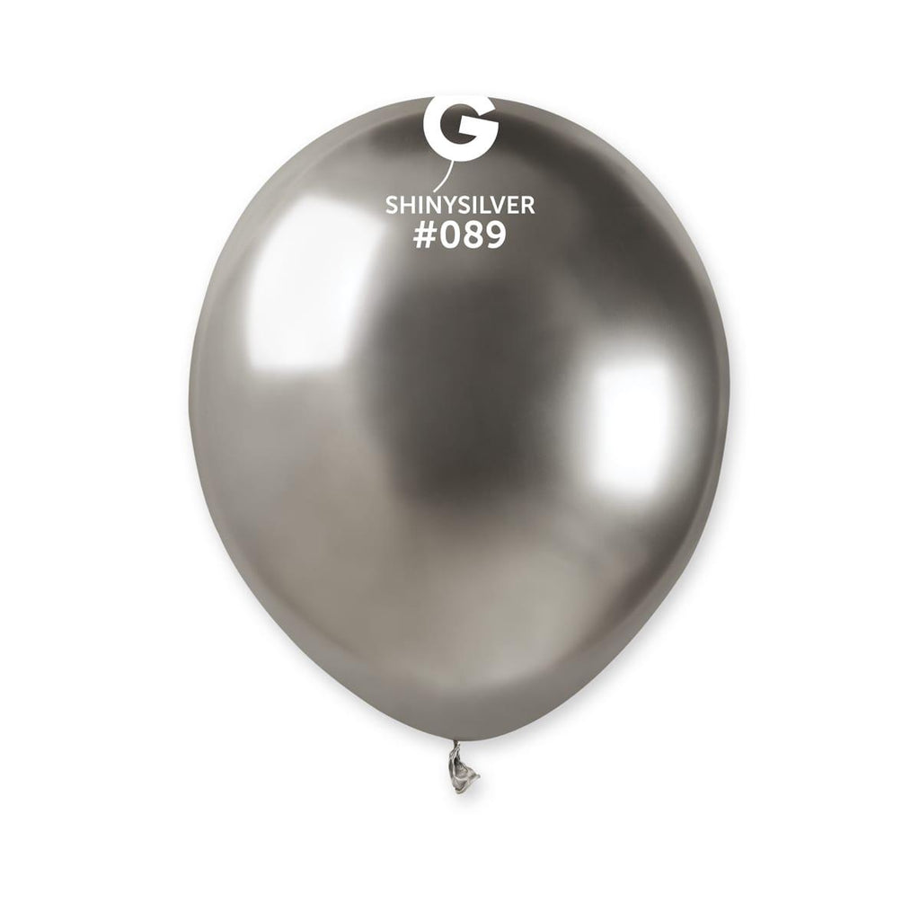 Shiny Silver Balloon AB50-089. 5 inch - Lift balloons 