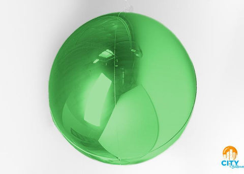 Orb Foil Balloon Spheres 15 inch Green - Lift balloons 